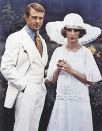 Robert Redford & Mia Farrow from The Great Gatsby
